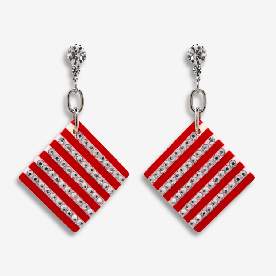 Earrings Tarina Tarantino | Bateau Stripe Earrings