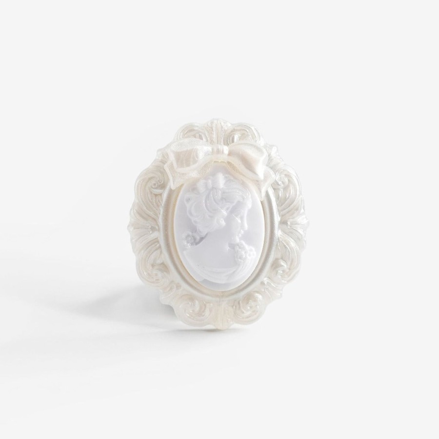 Rings Tarina Tarantino | Cameo Baroque Ring White