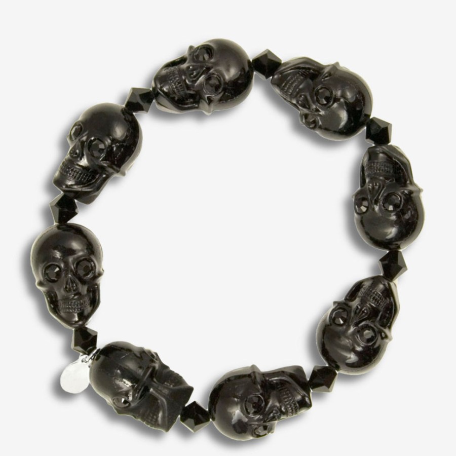 Bracelets Tarina Tarantino | Carved Skull Bracelet