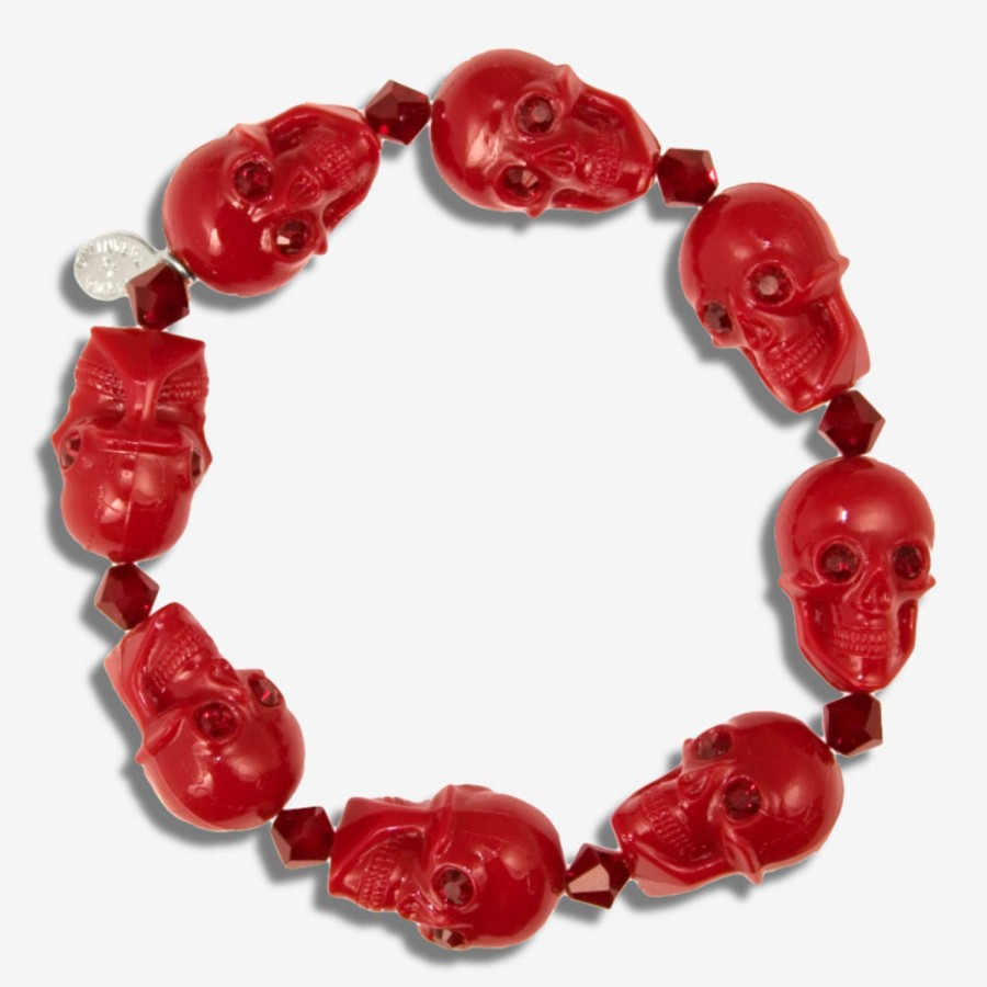 Bracelets Tarina Tarantino | Carved Skull Bracelet