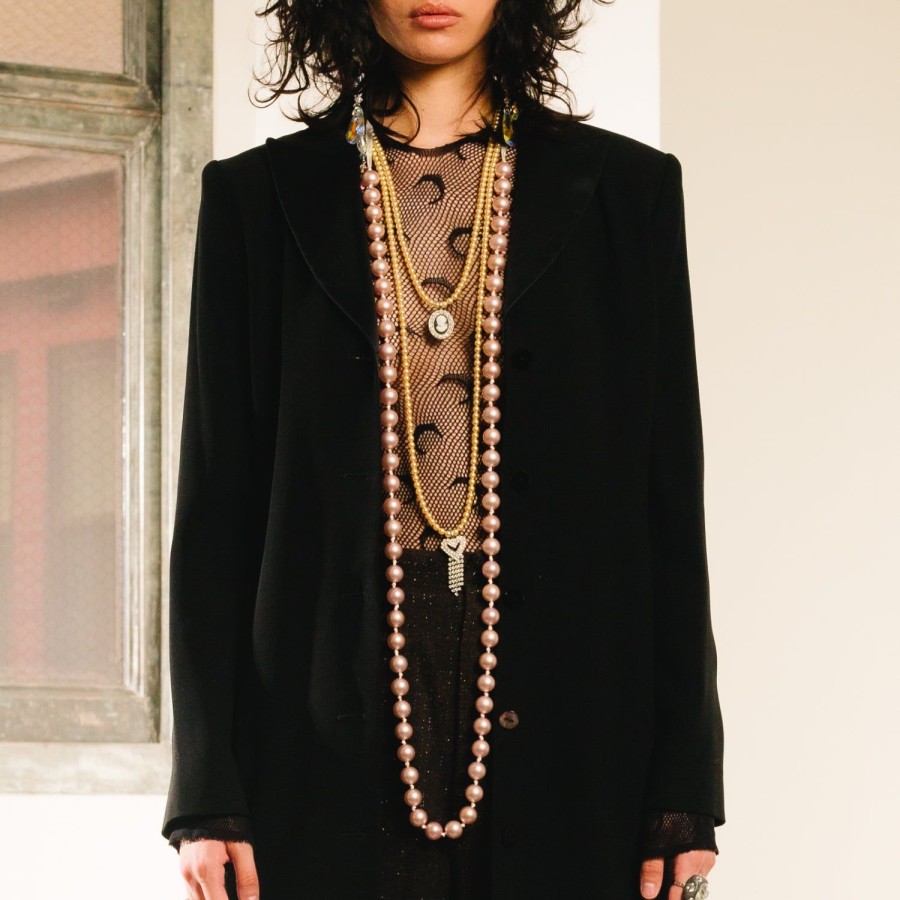 Necklaces Tarina Tarantino | Midi Cameo Pearls