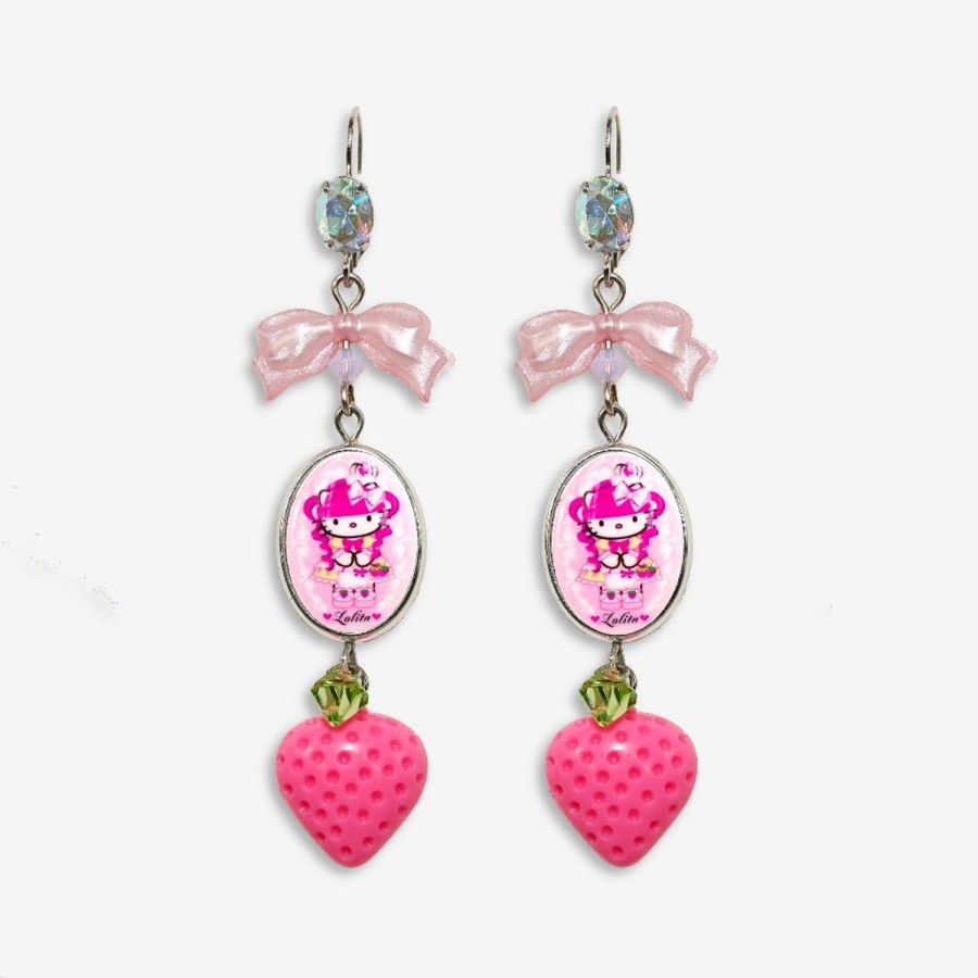 Earrings Tarina Tarantino | Strawberry Lolita Earrings