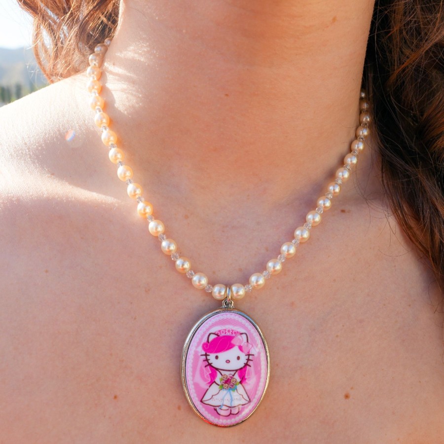 Necklaces Tarina Tarantino | Pink Head Pearl