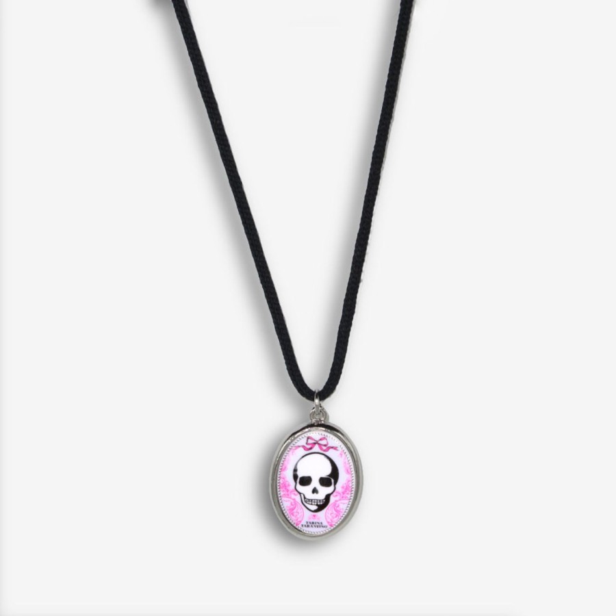 Necklaces Tarina Tarantino | Victorian Skull Cord