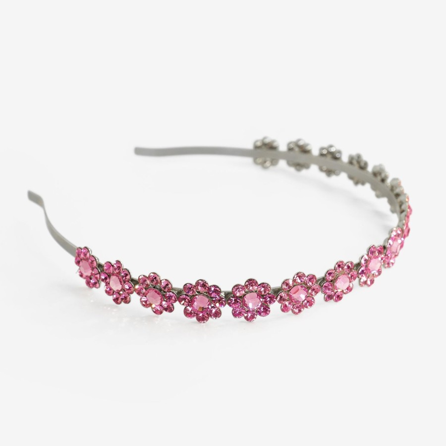 Hair Accessories Tarina Tarantino | Crystal Flower Headband