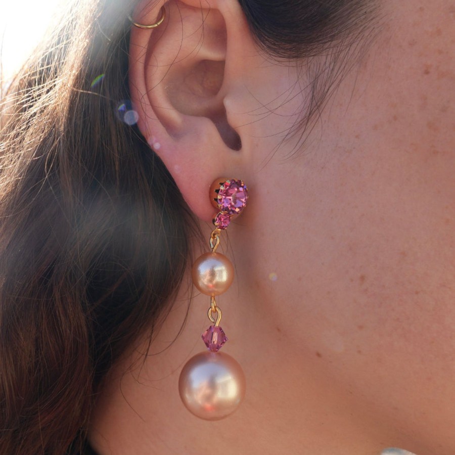 Earrings Tarina Tarantino | Doll Pearl Earrings