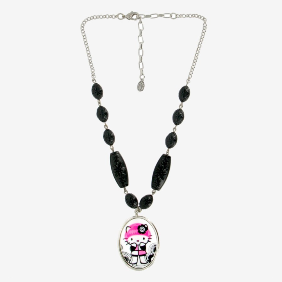 Necklaces Tarina Tarantino | Kitty Sugar Bead Necklace