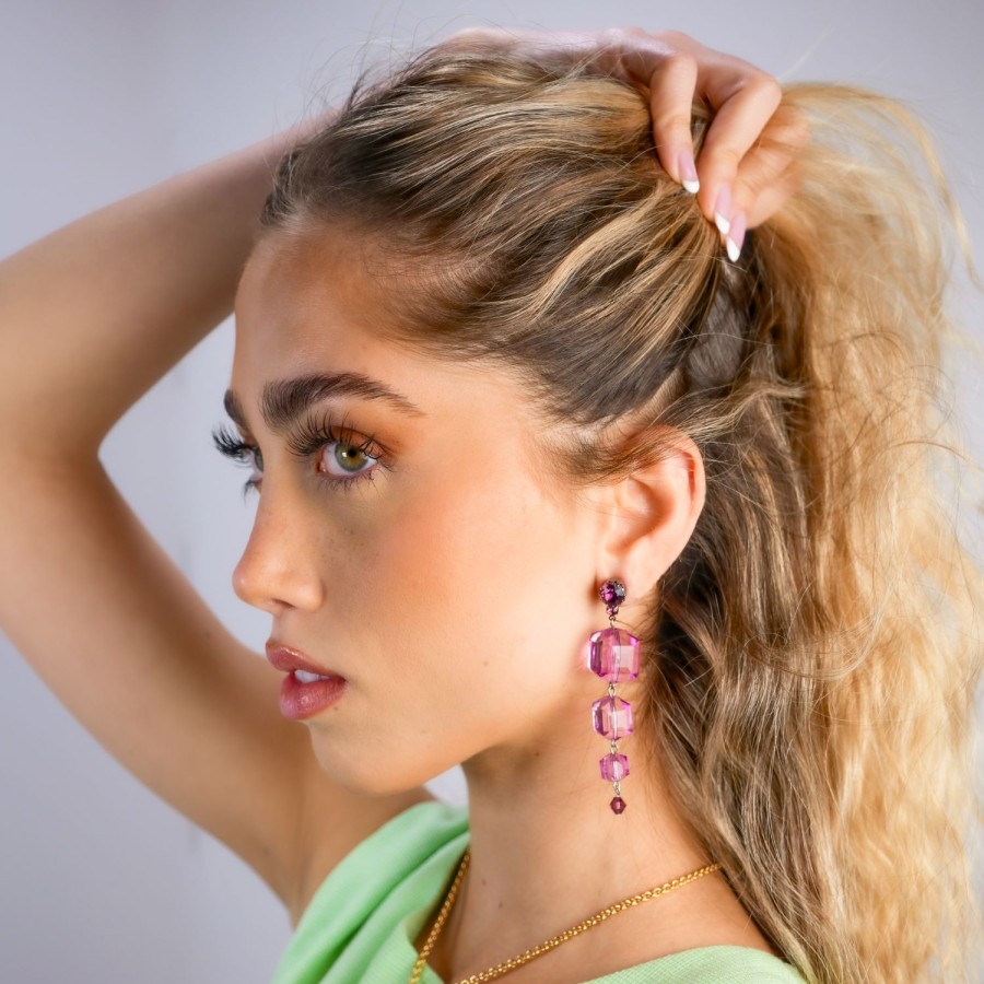 Earrings Tarina Tarantino | Classic Lucite Drops