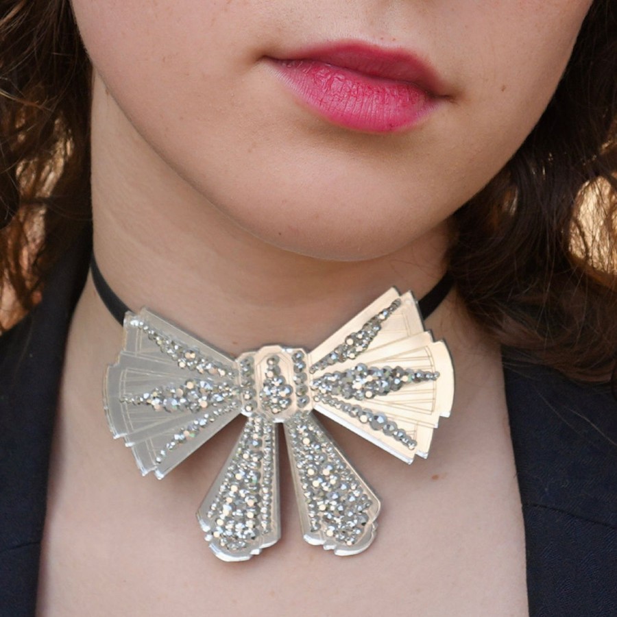 Necklaces Tarina Tarantino | Rockette Bow Tie Necklace