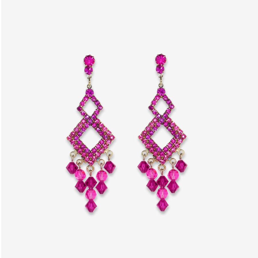 Earrings Tarina Tarantino | Foxy Pink Earrings